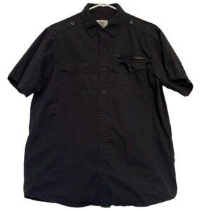Paper Denim & Cloth Casual Button Down Shirt Sz Large GUC #6744